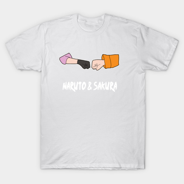 Naruto Sakura Fist-bump T-Shirt-TOZ